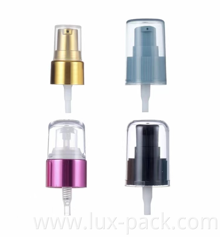 Wholesale Customized 20/410 24/410 28/410 Plastic PP Cosmetic Foundation Treatment Cream Pump